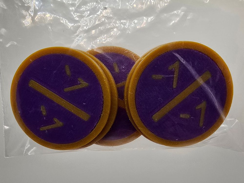 ⚫ Negative Tokens (5 Count)